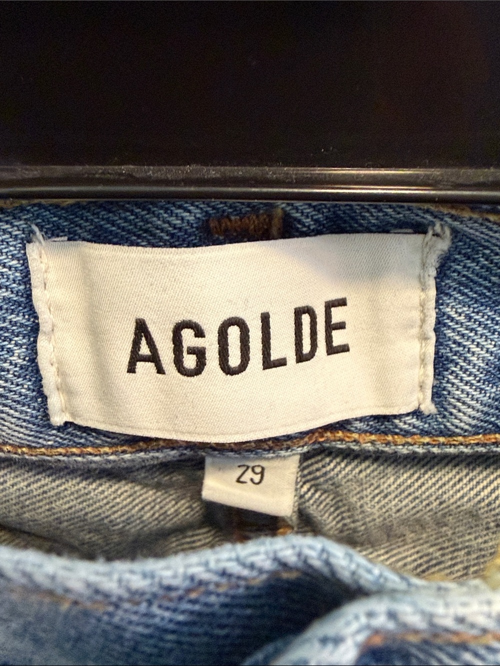 Agolde Kelly High Rise Relaxed Jean Size 29 - Picture 9 of 10